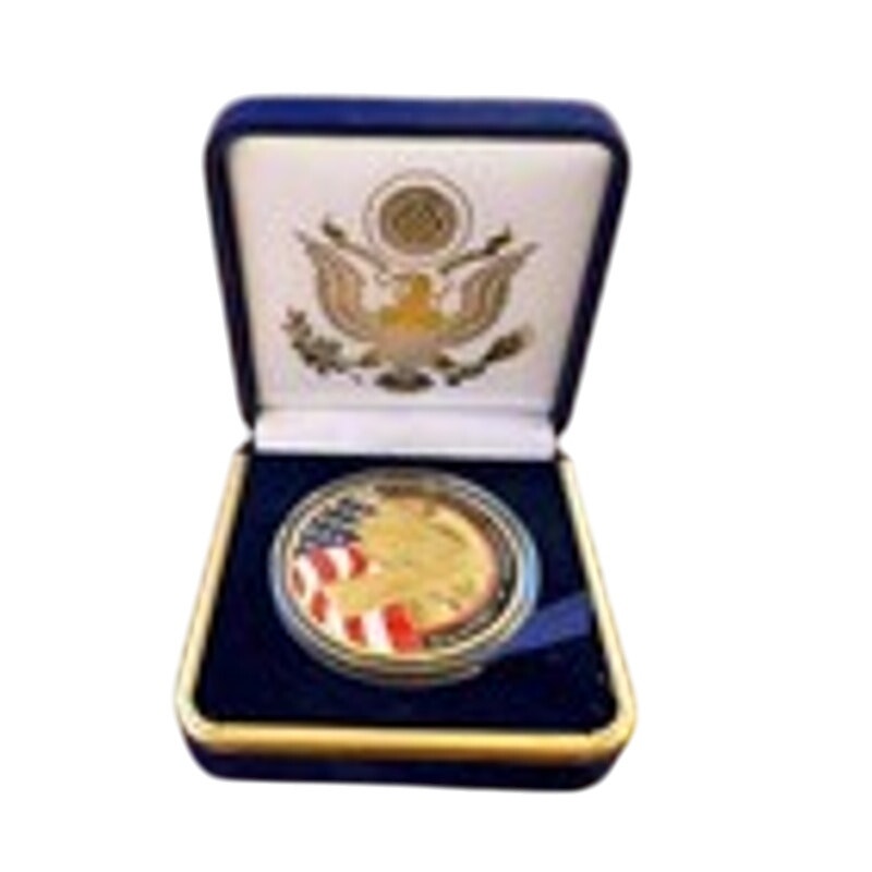 Department of Energy (DOE) Challenge Coin With Blue Velvet Case. Fast Shipping!