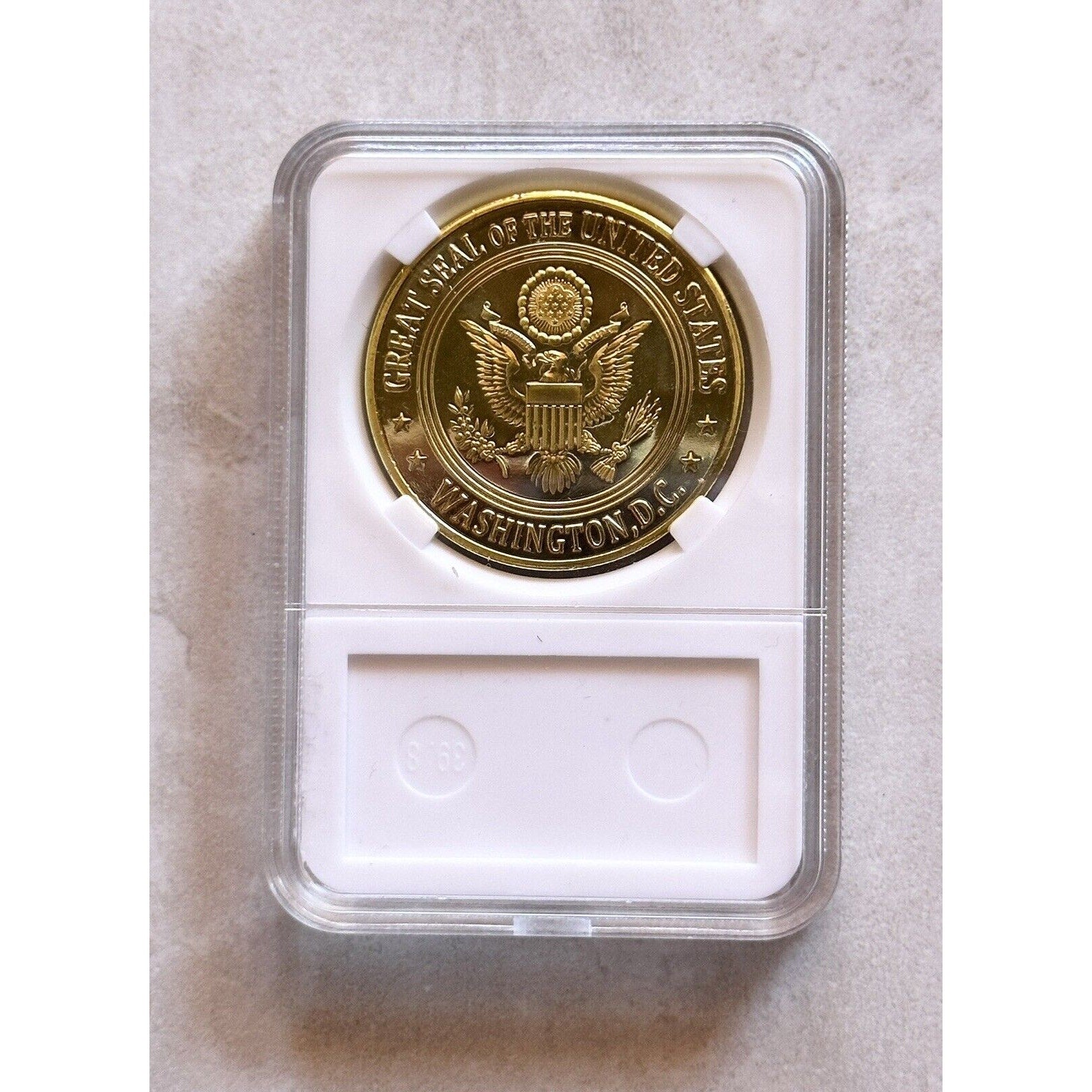 US Defense Security Service Challenge Coin Come With Case