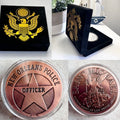New Orleans Police Officer Challenge Coin Saint Michael with velvet case
