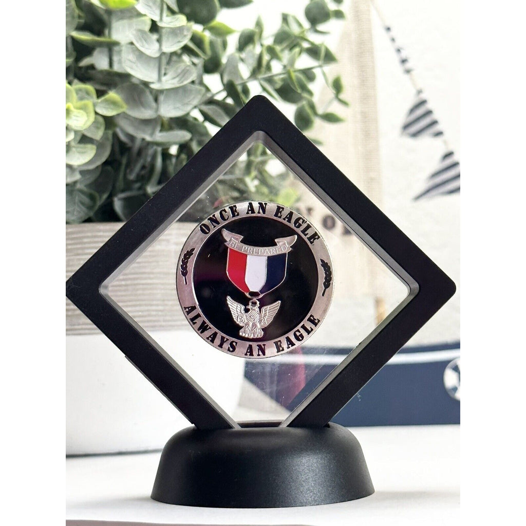 Eagle Scout - Boy Scout Commemorative Souvenir Gift Challenge Coin With Case