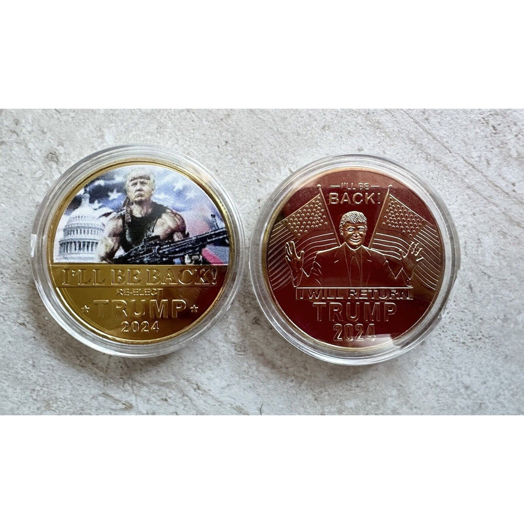 Brand New! Challenge Coin Trump President Trump. USA