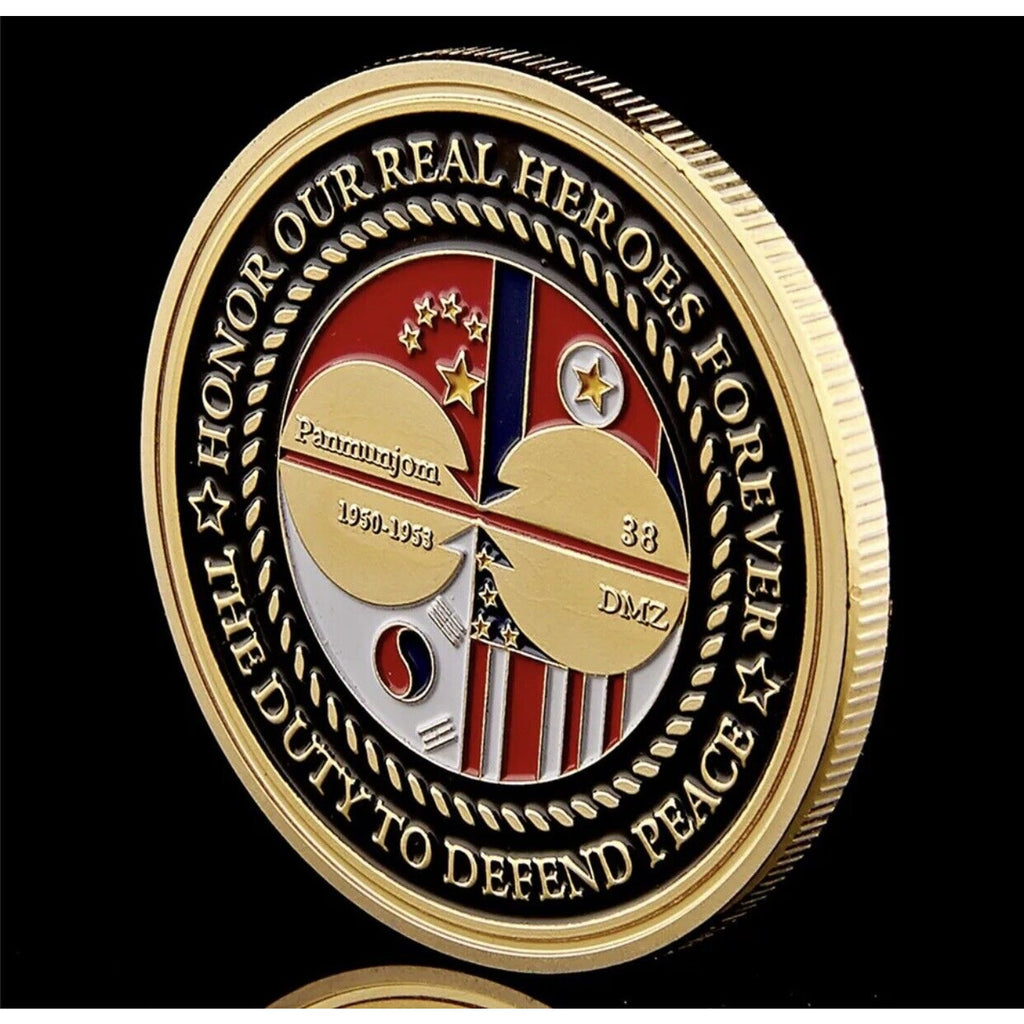 Korean War Veteran Challenge Coin - 1950-1953, Come With Case.