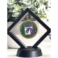 US ARMY XVIII AIRBORNE CORPS Sky Dragons Challenge Coin With Display Case