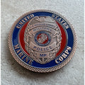 US MARINE CORPS MILITARY POLICE (COPPER) Challenge Coin
