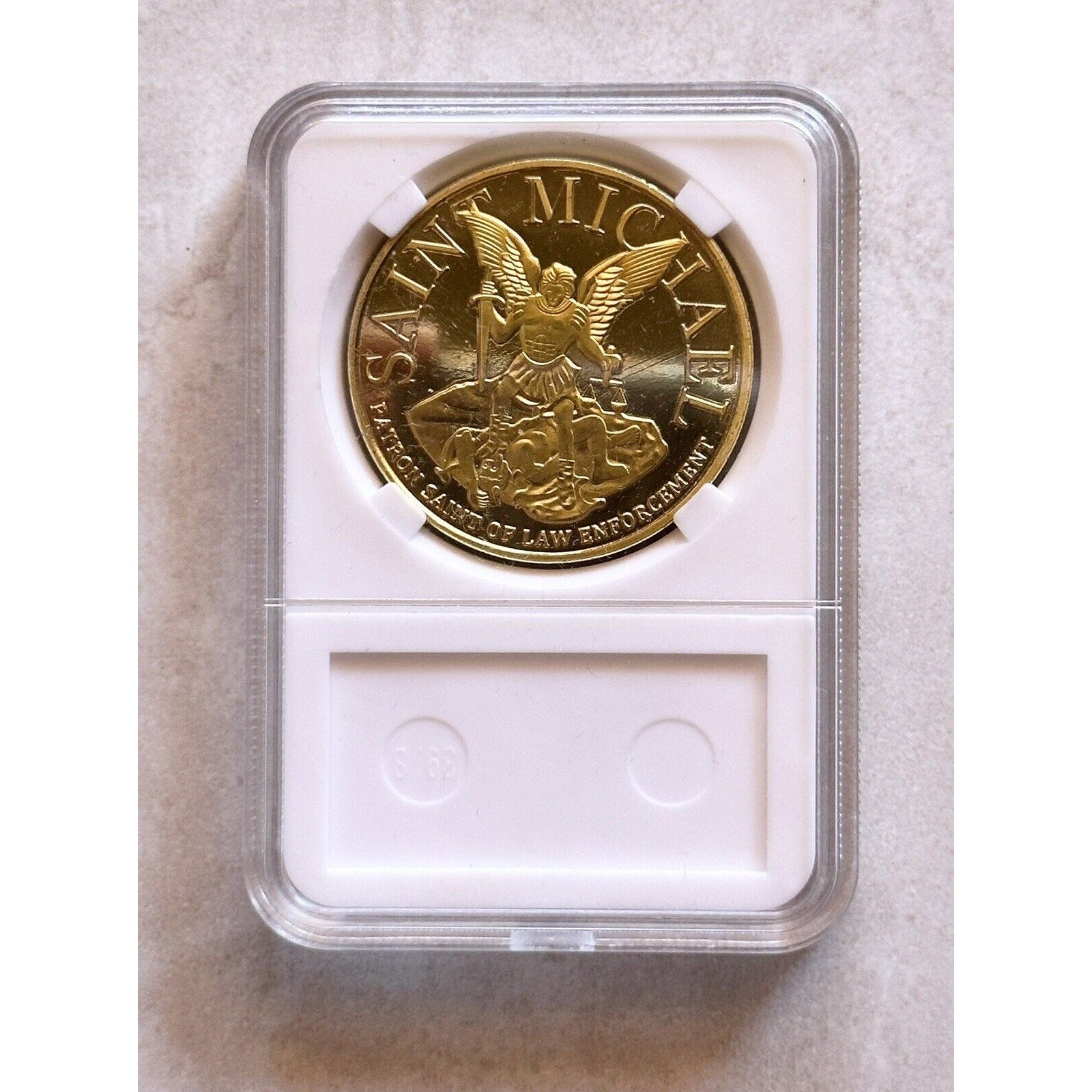 UNITED STATES US CAPITOL POLICE-Washington DC Challenge Coin St Michael New!