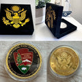 United States National Park Service Challenge Coin, New - w/ special velvet case