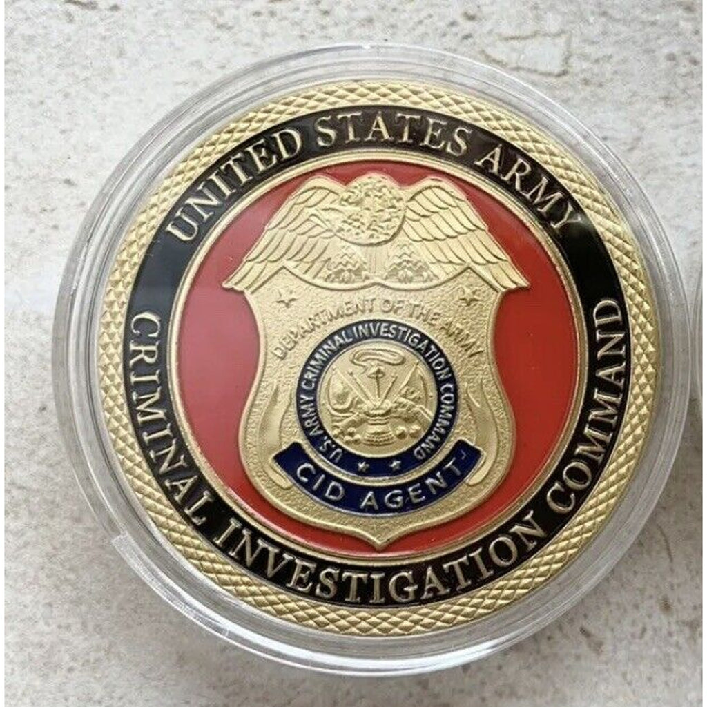 ARMY CID Criminal Investigation Division USA US Army Police FBI Challenge Coin