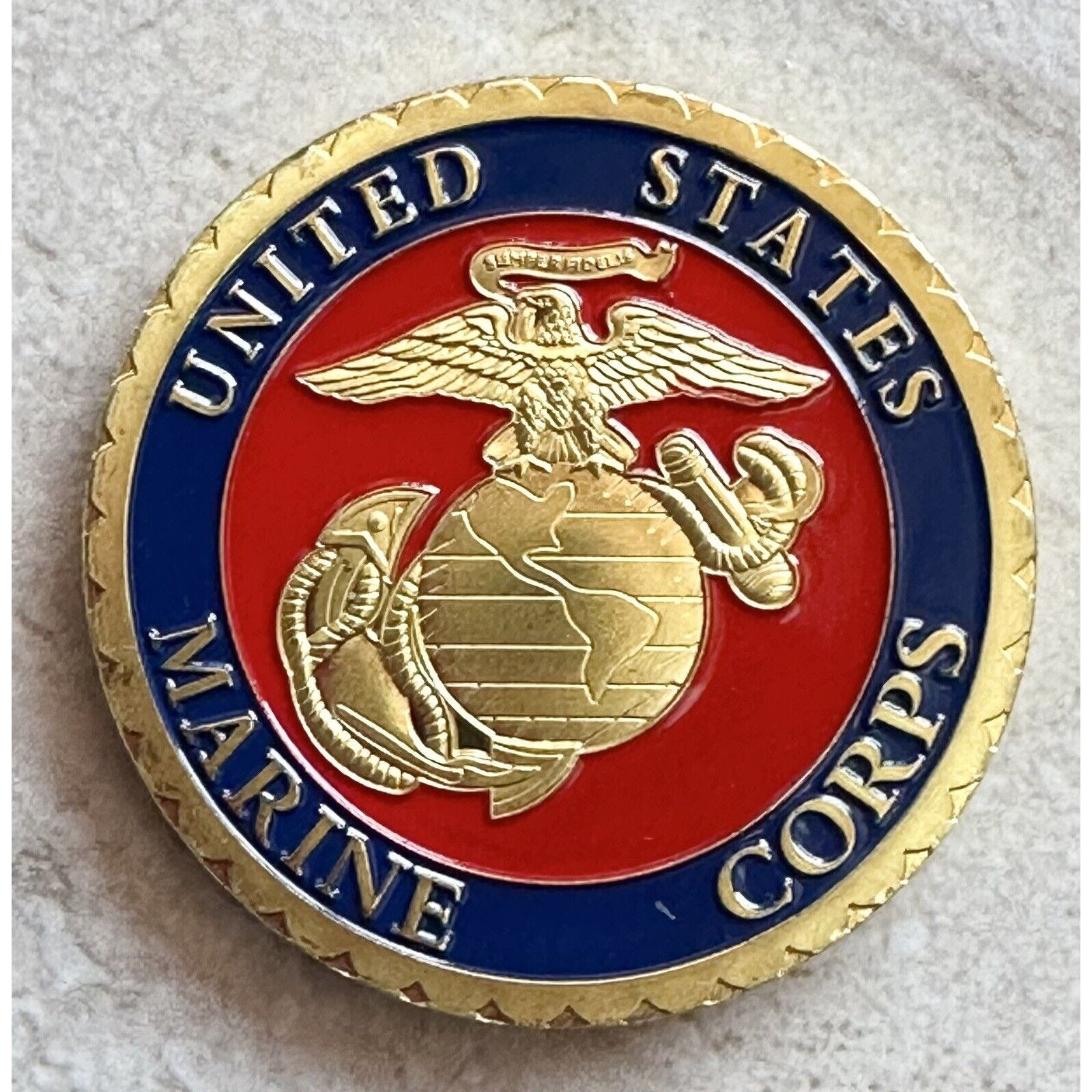 Marine Corps School of Infantry USMC Infantry Training Battalion Challenge Coin