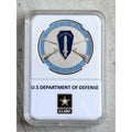 NEW U.S. Army Home of The Infantry Fort Benning, GA Challenge Coin With Case