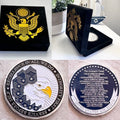 Air Force Challenge Coin Pilot Oath the Airman's Creed Military Gift Memento New