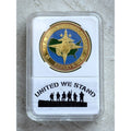 US MARINE CORPS RESERVE Challenge Coin With Case. Great Gift! Fast Shipping!