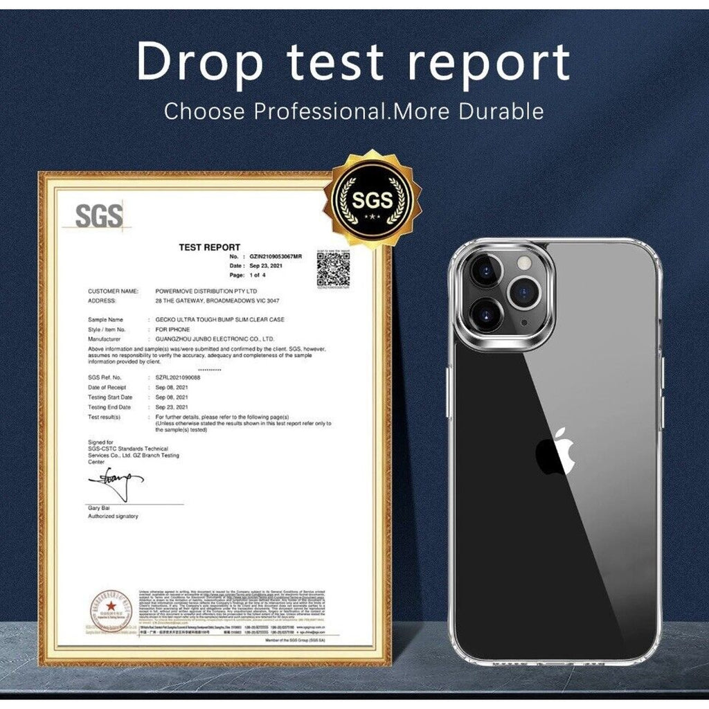 MILITARY GRADE All iPhone Protection 5 In 1 Case, Shockproof Glass, Camera