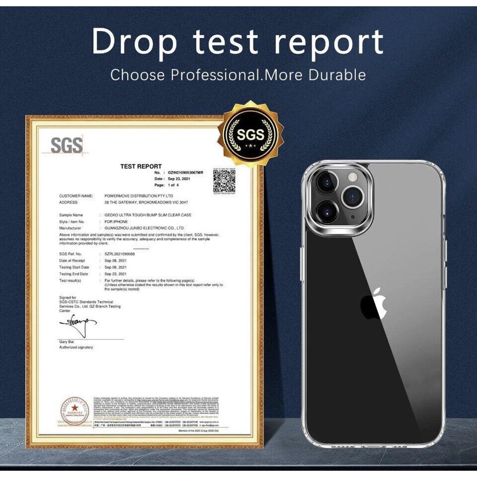 MILITARY GRADE All iPhone Protection 5 In 1 Case, Shockproof Glass, Camera