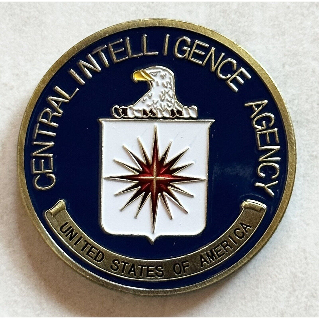 NEW CIA Central Intelligence Agency Challenge Coin With Case