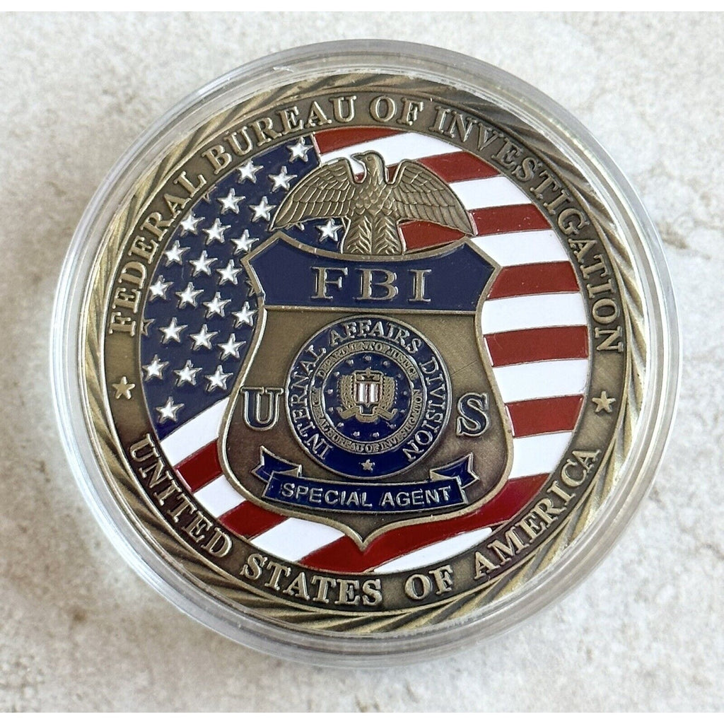 US FBI Federal Bureau Of Investigation United States Challenge Coin