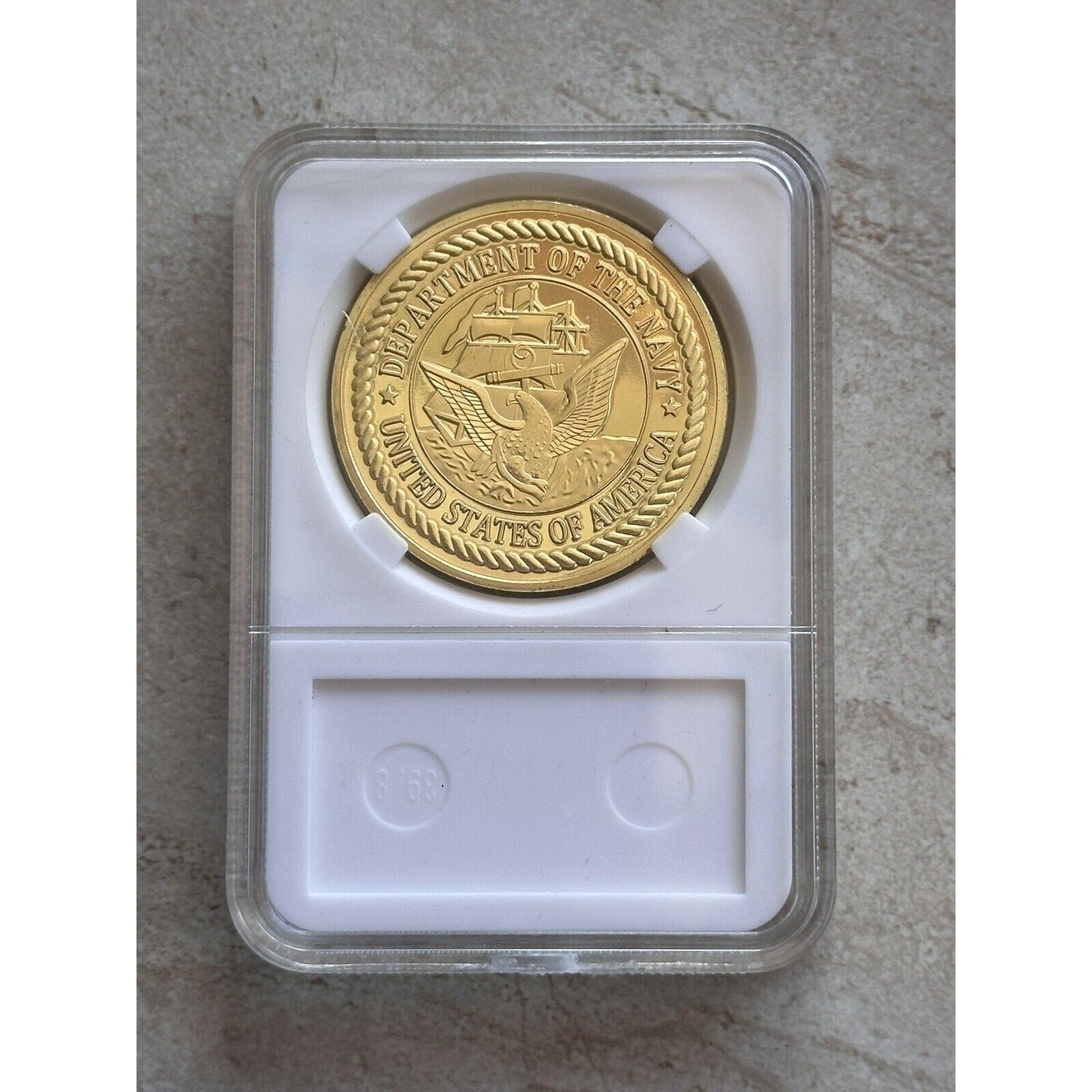 US NAVY SEAL TEAM TWO Challenge Coin With Beautiful Case