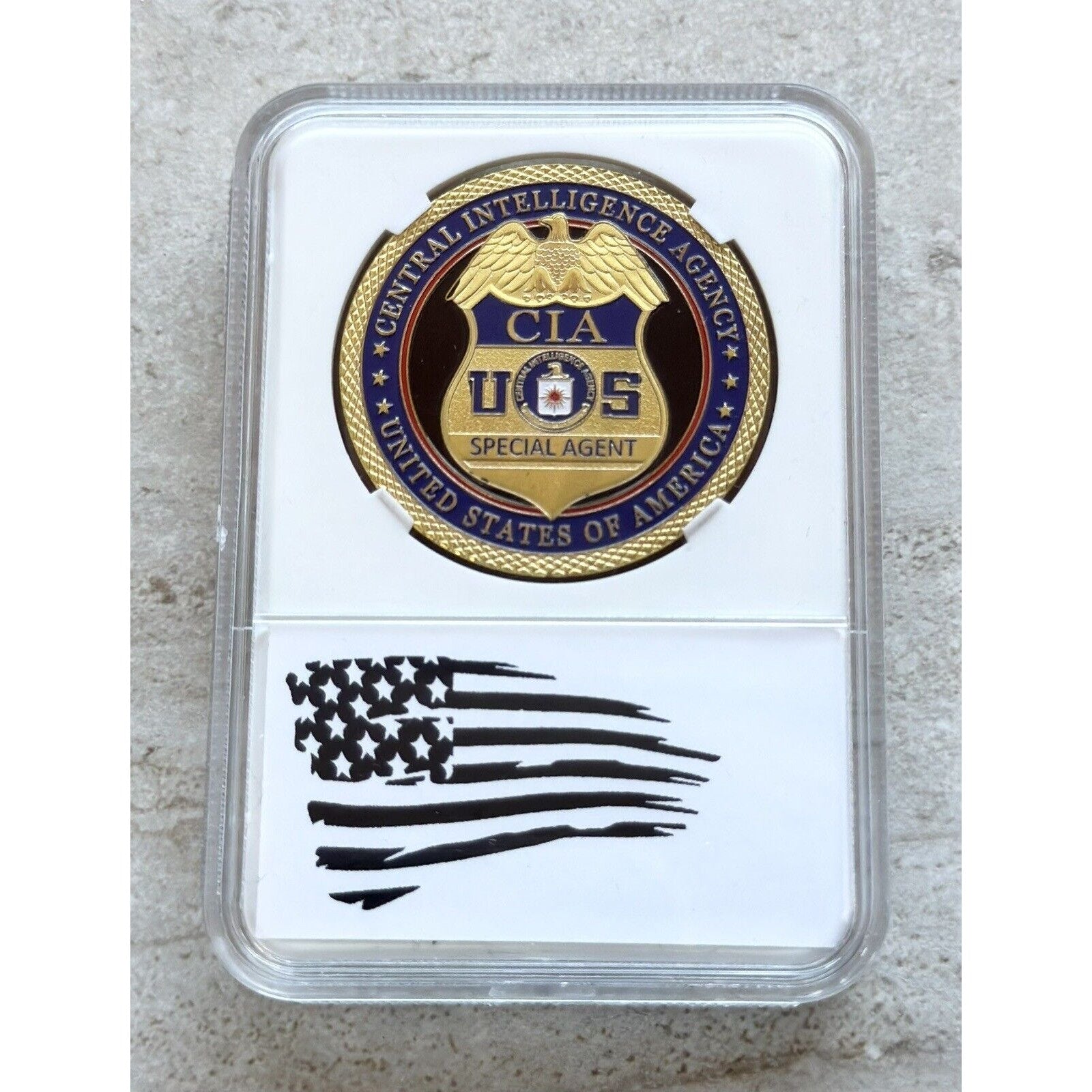 Central Intelligence Agency CIA Counter Intelligence Special Agent Coin