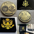 UNITED WE STAND DoD US Israel Army IDF Military Joint Operation W Velvet Case