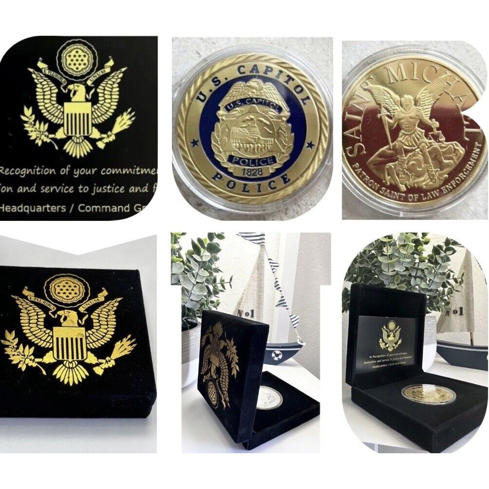 UNITED STATES US CAPITOL POLICE-Washington DC Challenge Coin USA