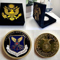 AIR FORCE GLOBAL STRIKE COMMAND To Deter And Assure W Velvet Case Challenge coin