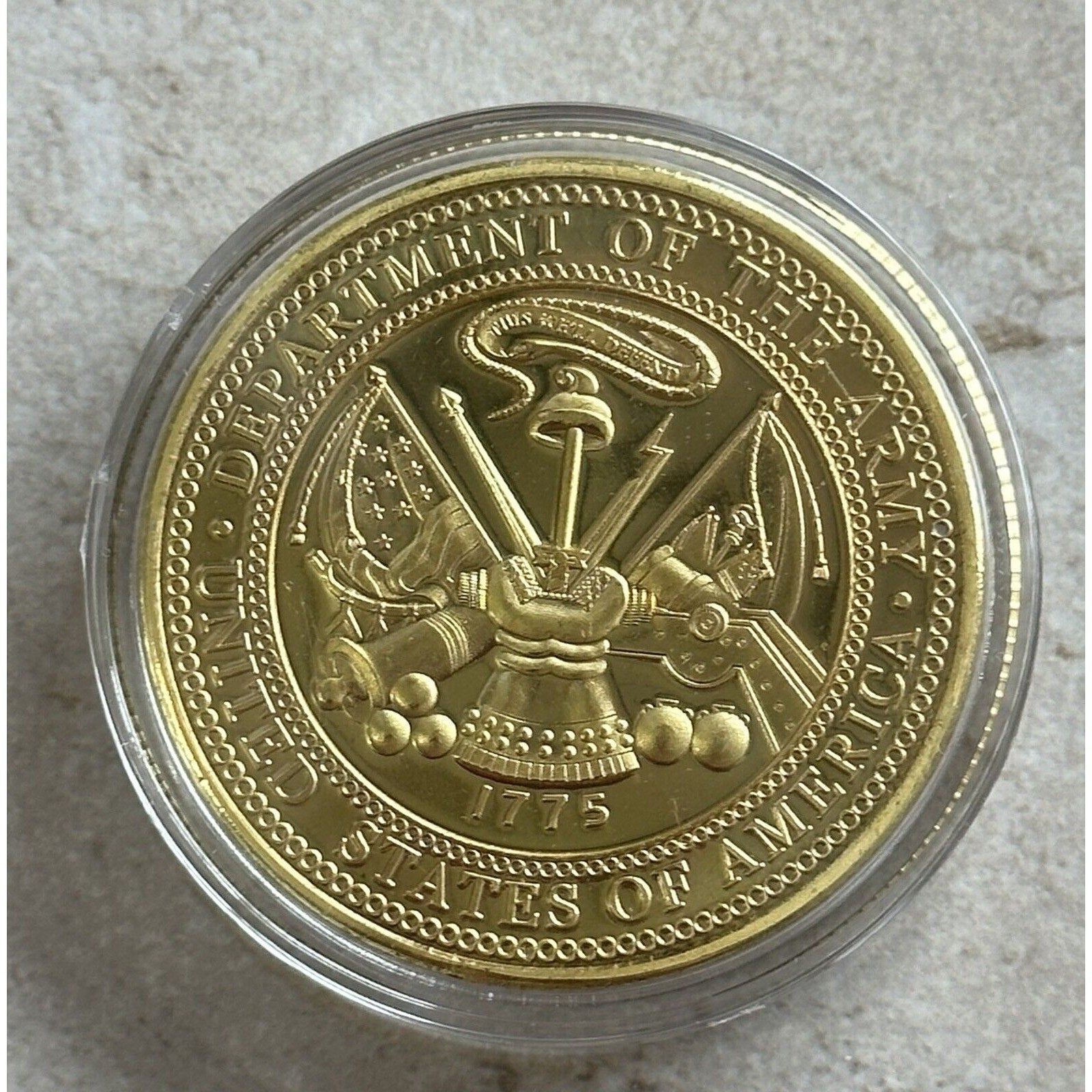US ARMY Corps of Engineers Challenge Coin USA AMY