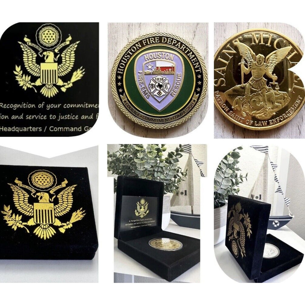 HOUSTON Fire Dept. Challenge Coin USA