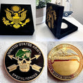 Special Ops Joint Special forces SF Unit Challenge Coin US Army With 3D Case
