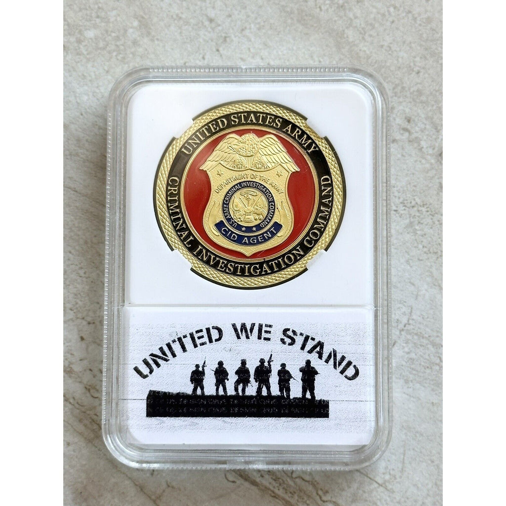 ARMY CID Criminal Investigation Division Command USA US Army Challenge Coin