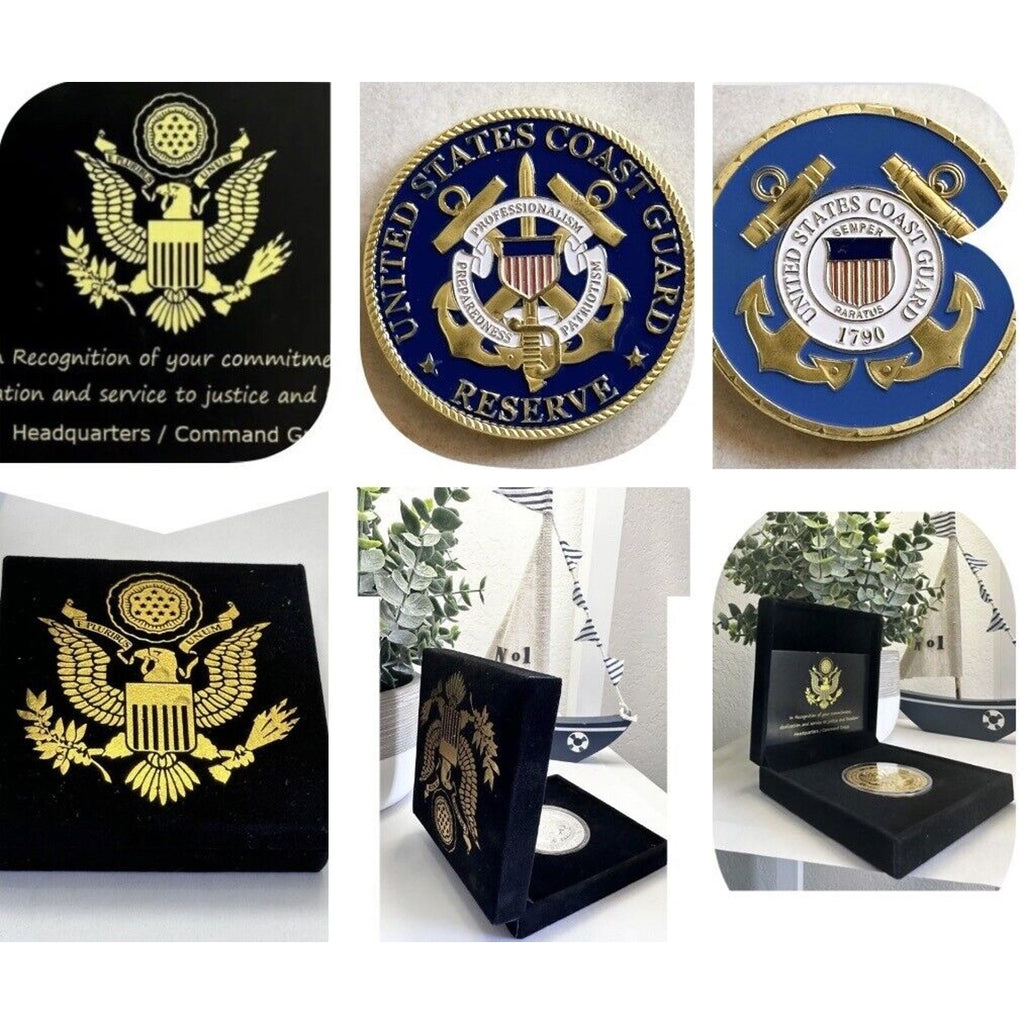 Coast Guard RESERVE Challenge Coin USA