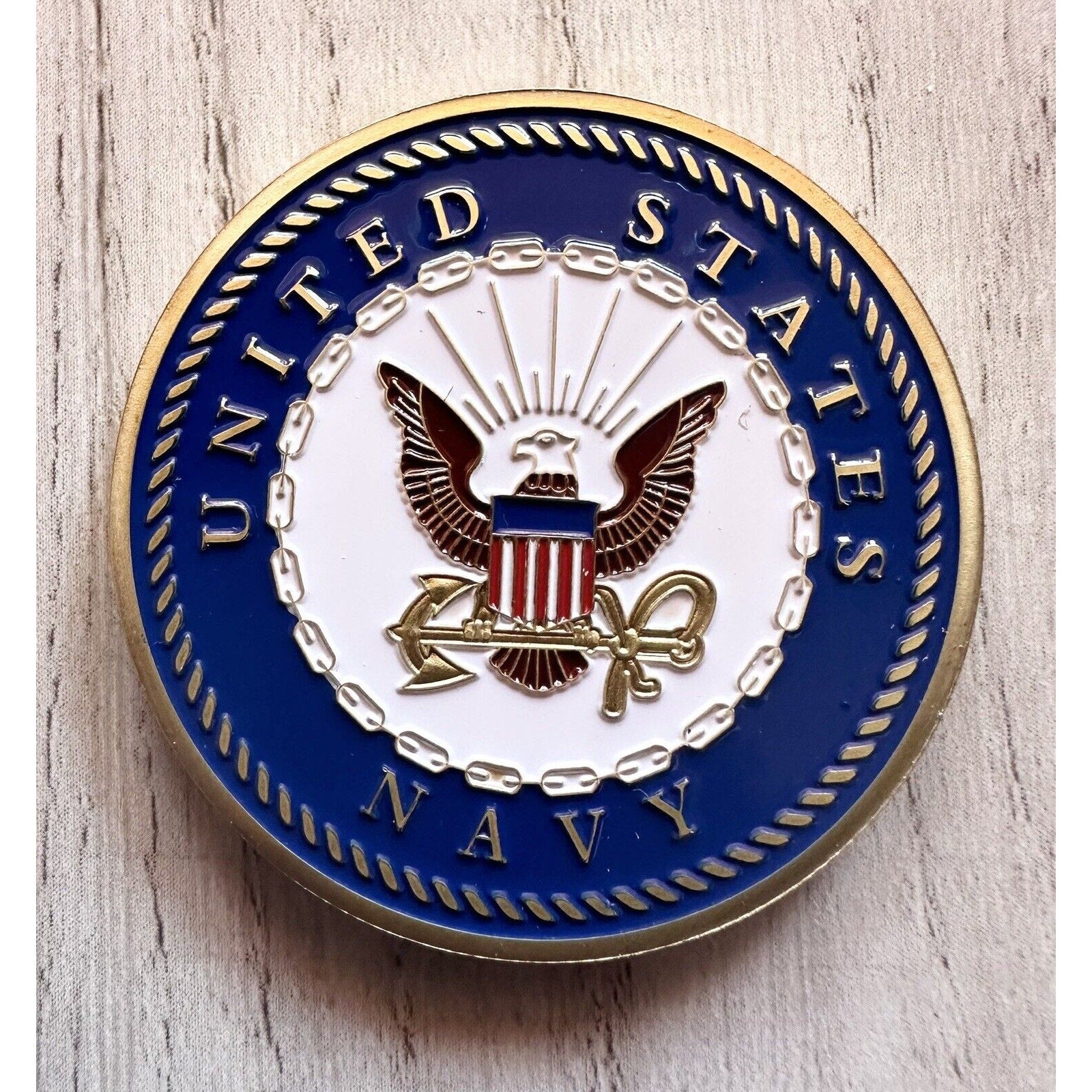 NAS NAVY NAVAL AIR STATION KEY WEST FLORIDA CHALLENGE COIN