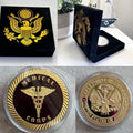 US ARMY MEDICAL CORPS Challenge Coin With Velvet Presentation Box