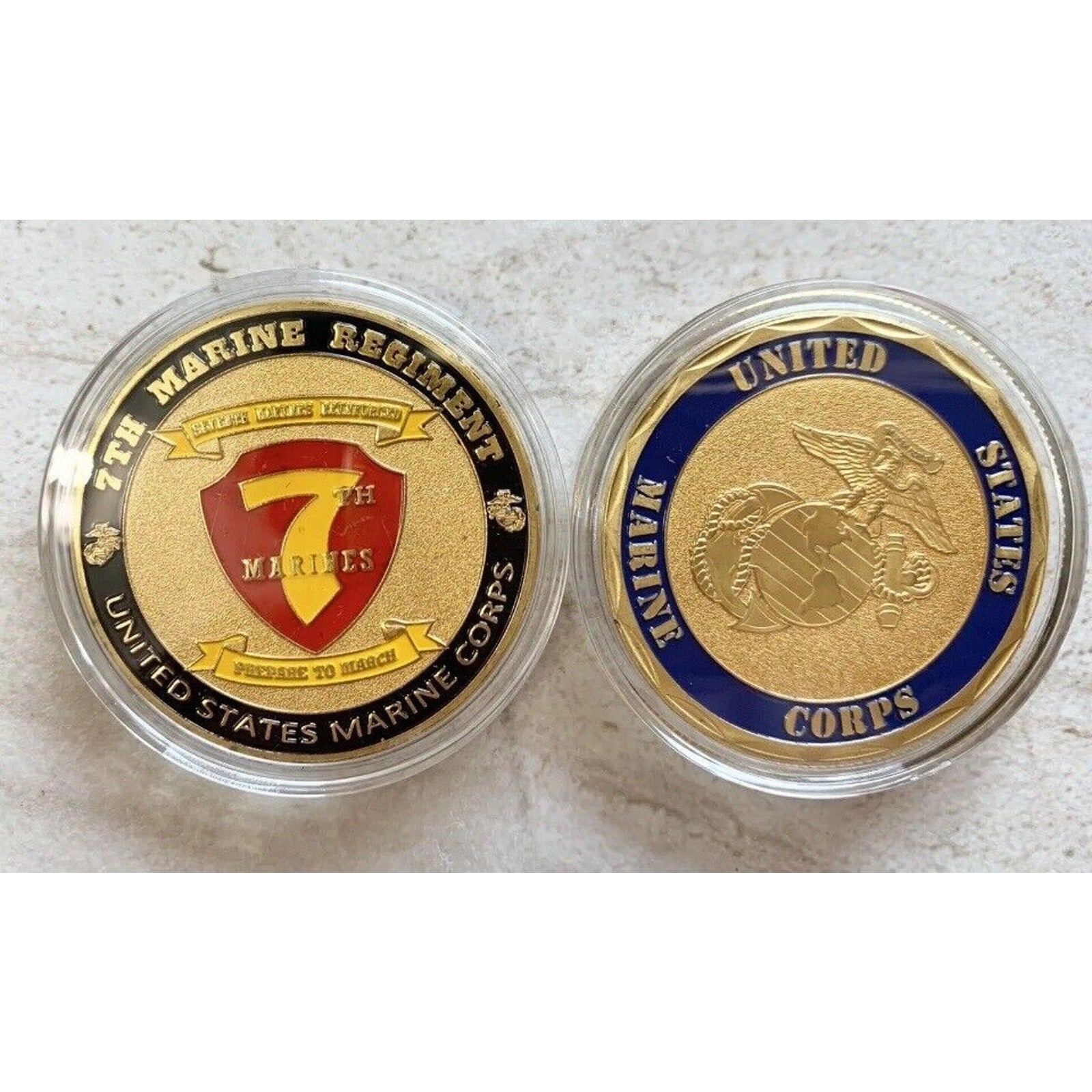 US Marine Corps 7th REGIMENT USMC air Ground Combat Center 29 Palms CA