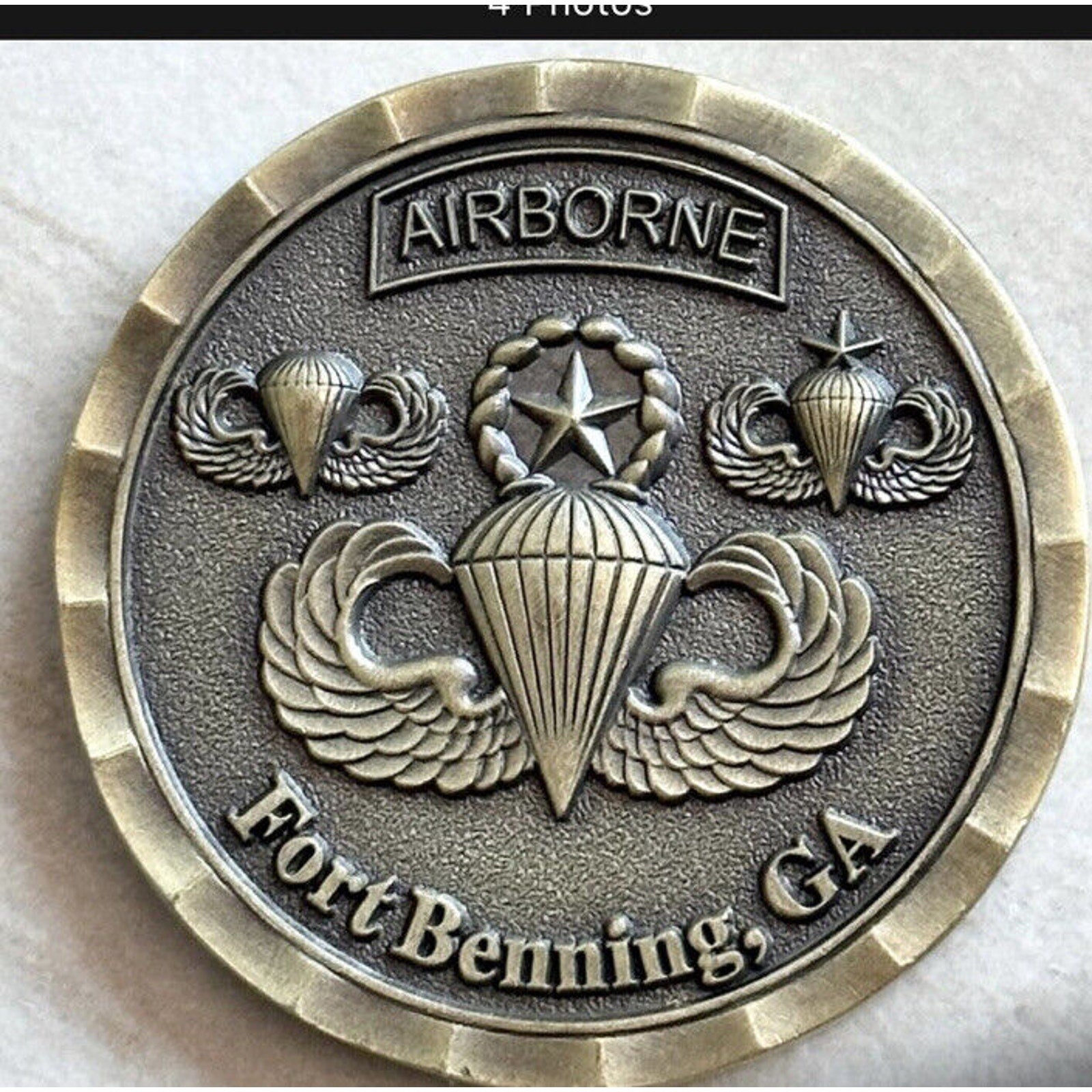 US ARMY PARATROOPER AIRBORNE School Fort Benning GA 1st Battalion