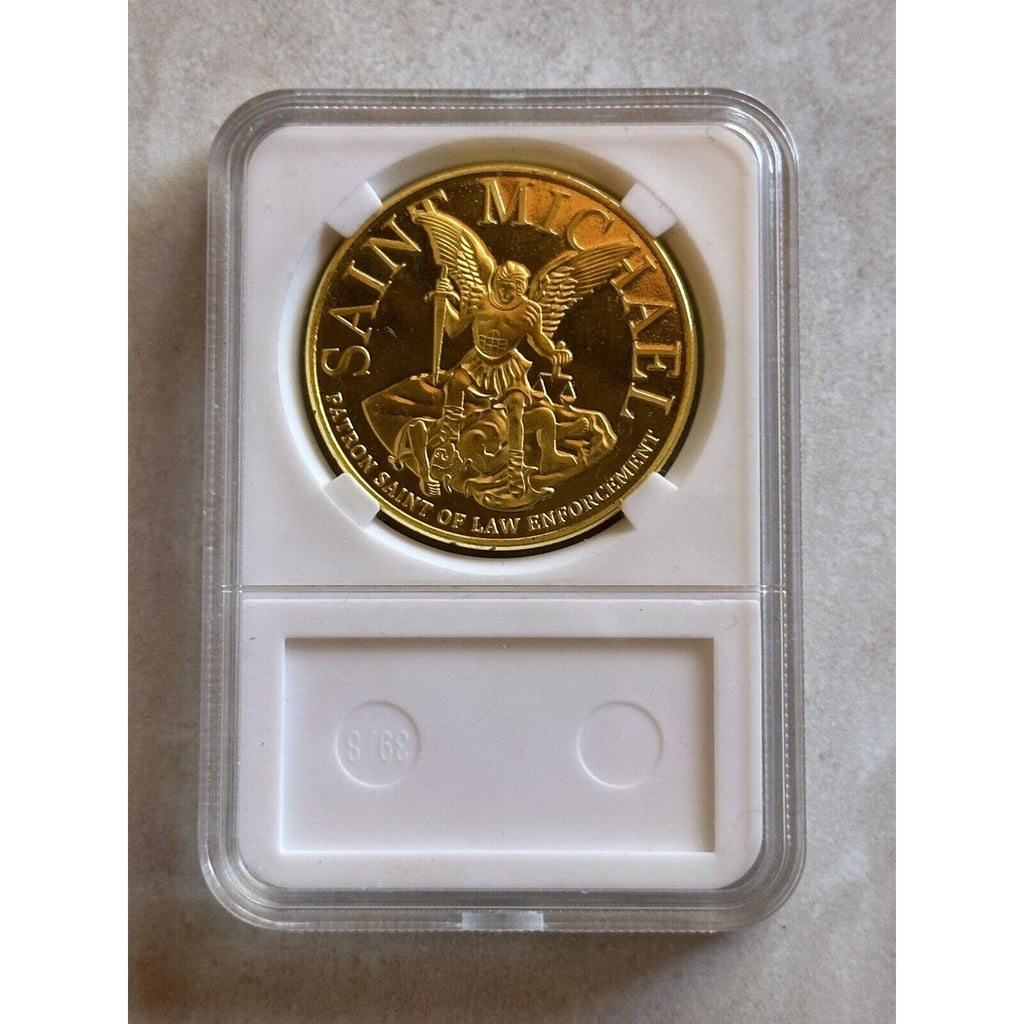 Los Angeles LA county sheriff LASD Police challenge coin With Case