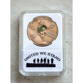 US Army Group Special Forces Motivated Dedicated Lethal Skull Challenge Coin