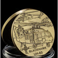 Sikorski Black Hawk UH-60 Helicopter Challenge Coin US Army Air Assault