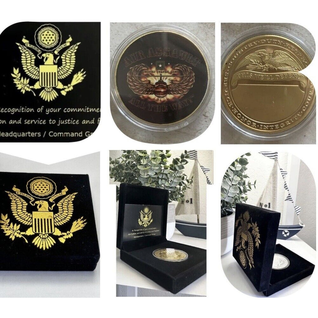 ARMY AIR ASSAULT US Army Challenge Coin USA ARMY