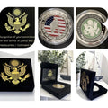 U.S. Army Veteran Proudly Served Challenge Coin USA ARMY