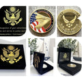 U S AIR FORCE B-2 SPIRIT (Stealth Bomber) Challenge Coin USA AF