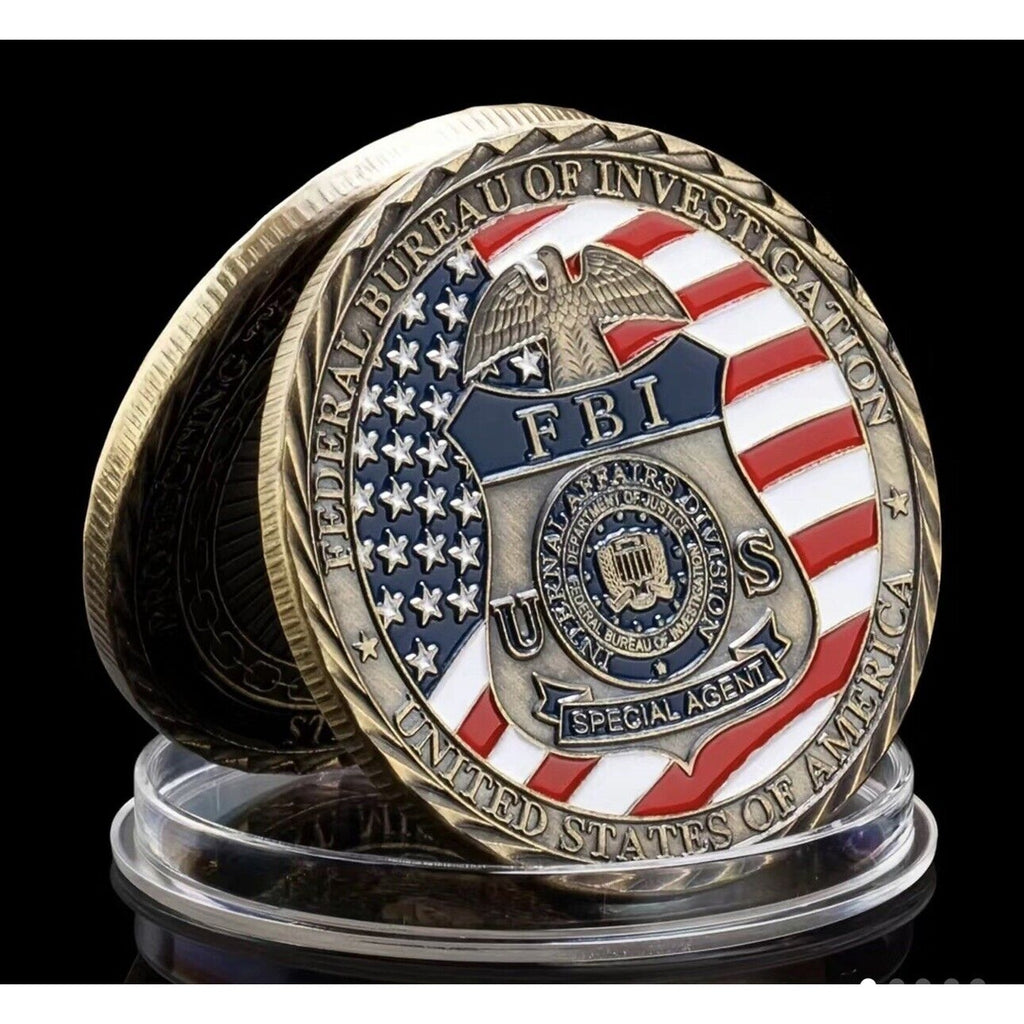 US FBI Federal Bureau Of Investigation United States Challenge Coin