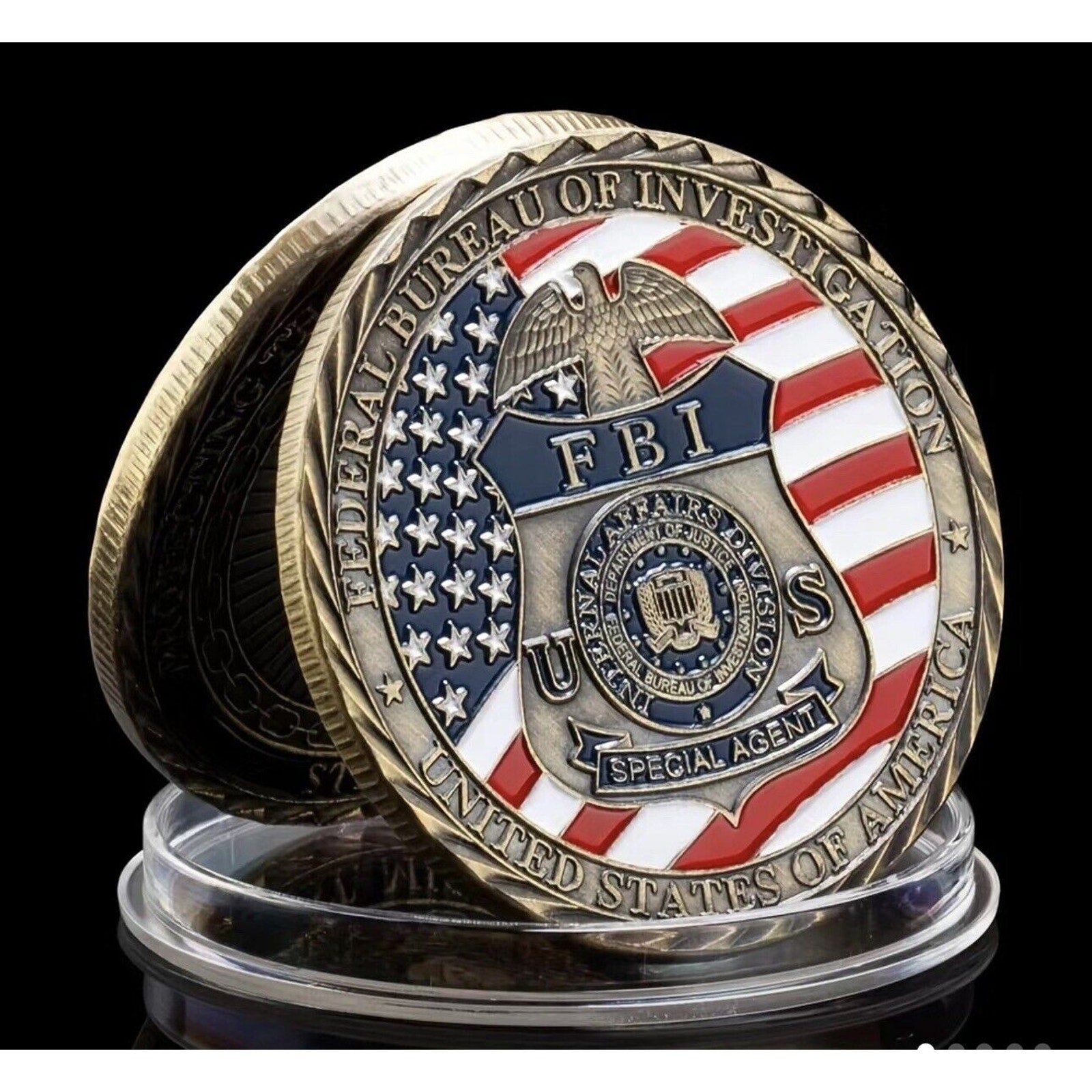 US FBI Federal Bureau Of Investigation United States Challenge Coin