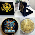 US Navy Seabees Challenge Coin "Constuimus Batuimimus" We Build-We Fight W/ Case