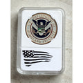 Department Of Home land Security Challenge Coin With Case