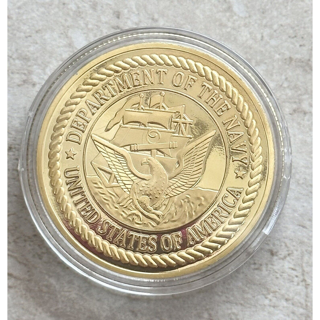 CHALLENGE COIN-Seal Team FOUR- US NAVY NAVAL SPECIAL WARFARE DEVELOPMENT GROUP