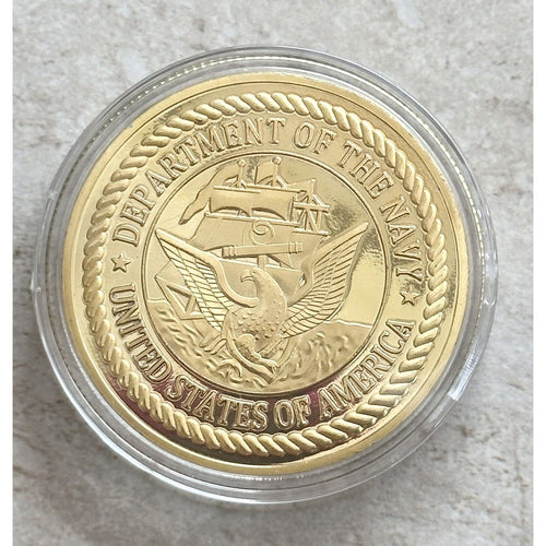 CHALLENGE COIN-Seal Team FOUR- US NAVY NAVAL SPECIAL WARFARE DEVELOPMENT GROUP