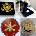 Air Defense Artillery U.S. Army Challenge Coin With Velvet Presentation Box