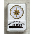 US Army MILITARY INTELLIGENCE Challenge Coin With Case