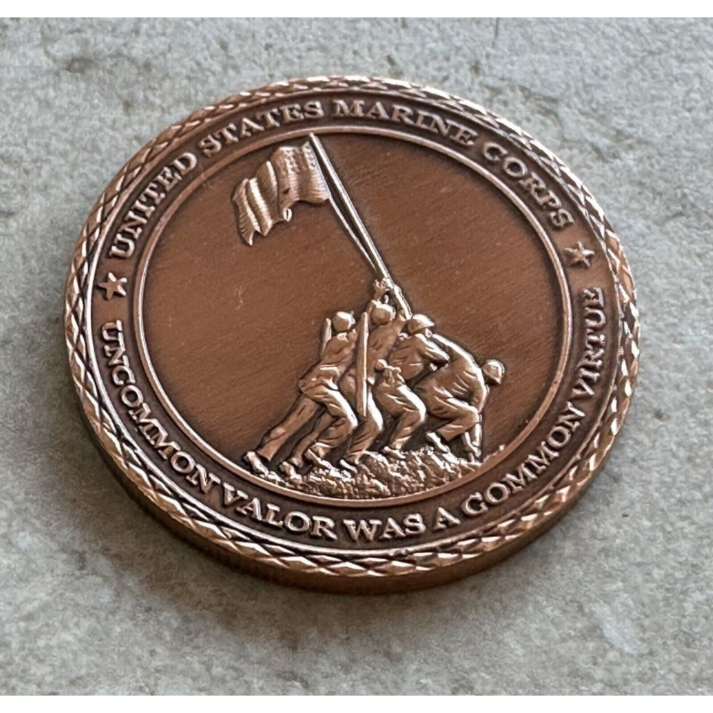 United States Marine Corps "Semper Fidelis" Battle of Iwo Jima Military Coin