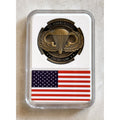 U.S. Paratrooper Always Earned Never Given Airborne Proud Challenge Coin W/ Case