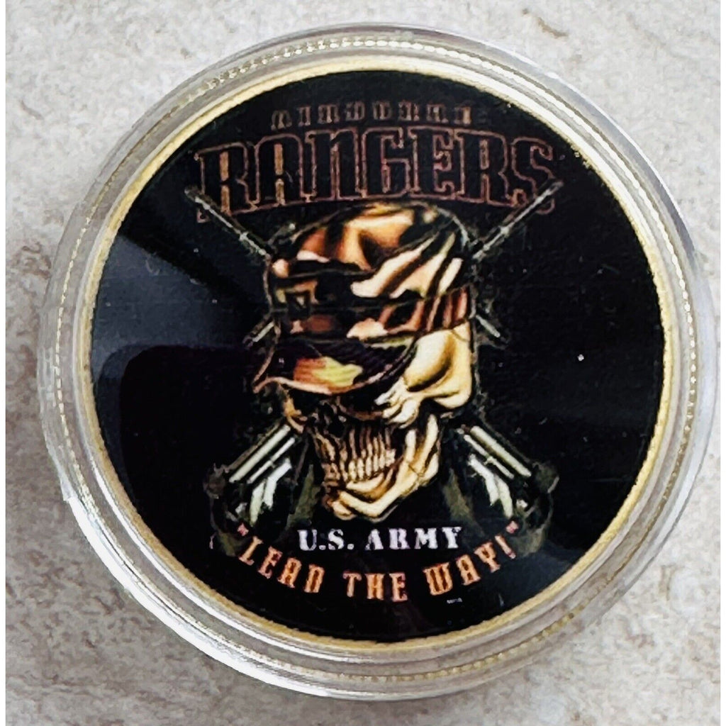 US Army Ranger Challenge Coin "Rangers Lead the Way " SPECIAL OPERATIONS